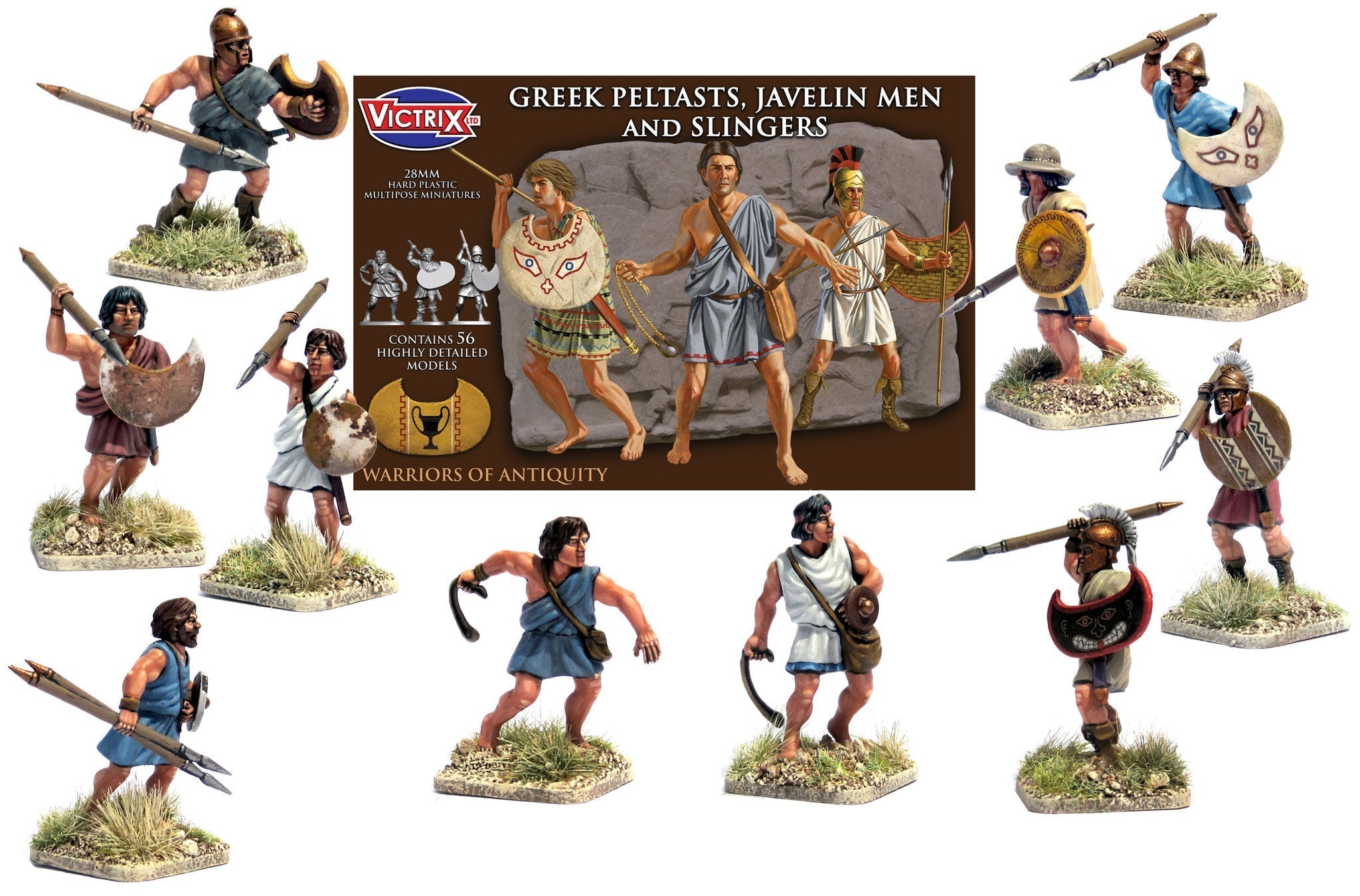 Victrix: Warriors of Antiquity: Greek Peltasts and Slingers