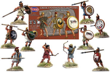 Victrix: Warriors of Antiquity: Greek Unarmoured Hoplites and Archers