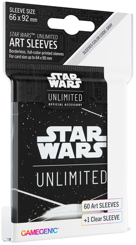 Gamegenic: Star Wars Unlimited: Art Sleeves WHITE