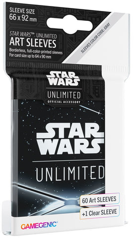 Gamegenic: Star Wars Unlimited: Art Sleeves BLACK