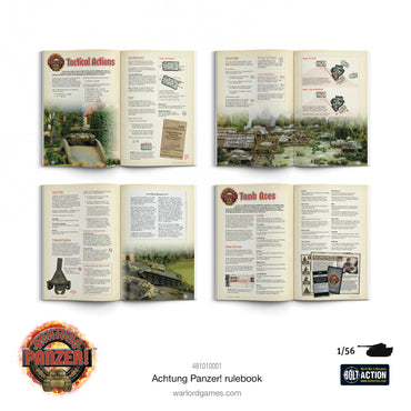 Achtung Panzer!: Blood & Steel Rulebook