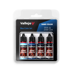 Vallejo: Game Colour: Blue Colours Acrylic Paint Set