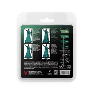 Vallejo: Game Colour: Cold Green Colours Acrylic Paint Set