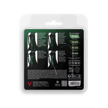 Vallejo: Game Colour: Green Colours Acrylic Paint Set