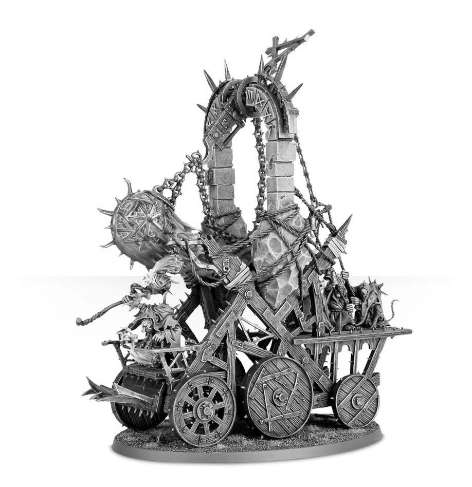 Warhammer Age Of Sigmar - Skaven Pestilens : Screaming Bell / Plague Furnace Avec Clan Rats - Neuf, Non Assemblé
