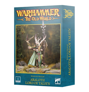 Warhammer The Old World: Wood Elf Realms Araloth Lord of Talsyn