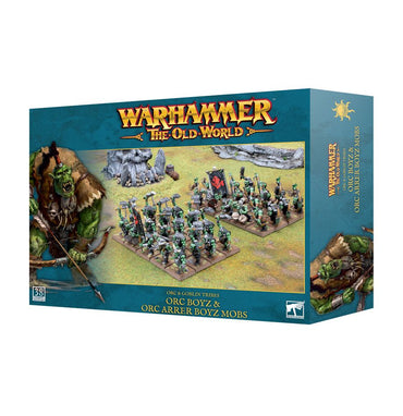 Warhammer The Old World: Orc & Goblin Tribes Orc Boyz & Orc Arrer Boyz Mobs