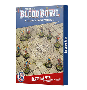 Blood Bowl: Bretonnian Double-sided Pitch & Dugouts