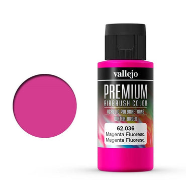 Vallejo: Premium Colour: Fluorescent Magenta 60 ml