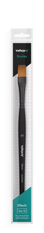 Vallejo: Brushes: Effects Synthetic Flat Brush No. 10