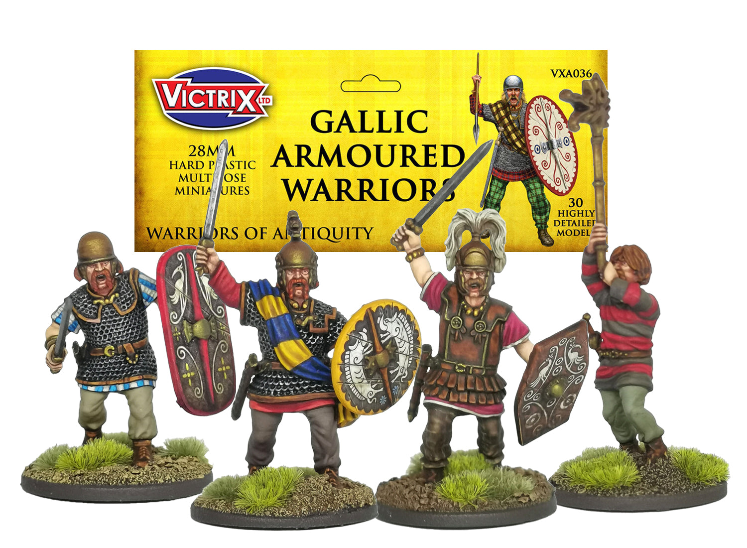 Victrix: Warriors of Antiquity: Gallic Armoured Warriors