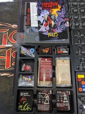 Hellboy The Board Game Kickstarter Set