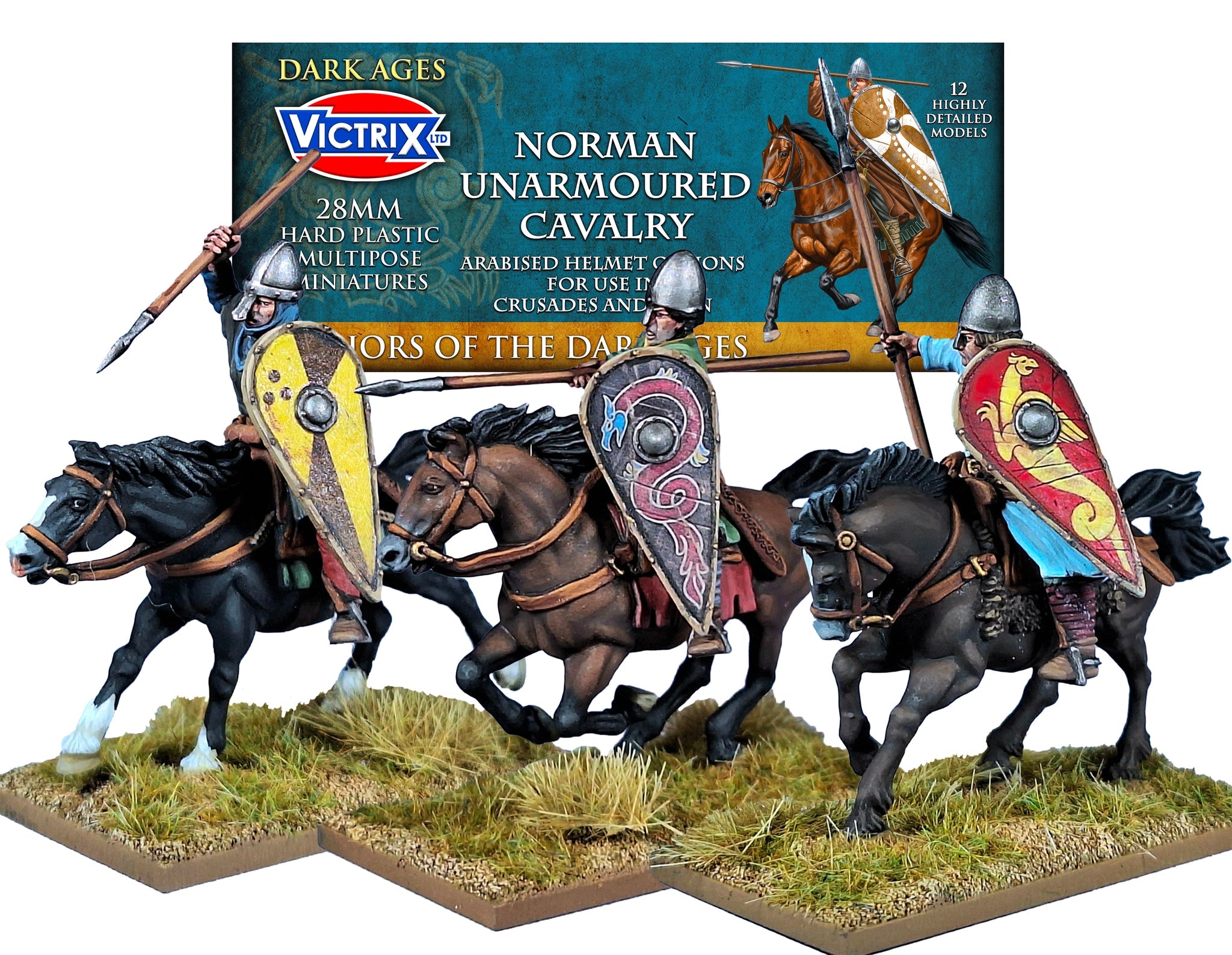 Victrix: Warriors of the Dark Ages: Norman Unarmoured Cavalry