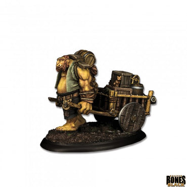 Reaper Miniatures: Bones Black: Brinewind Ogre Porter