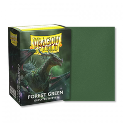 Dragon Shield Sleeves STD Matte FOREST GREEN (100)