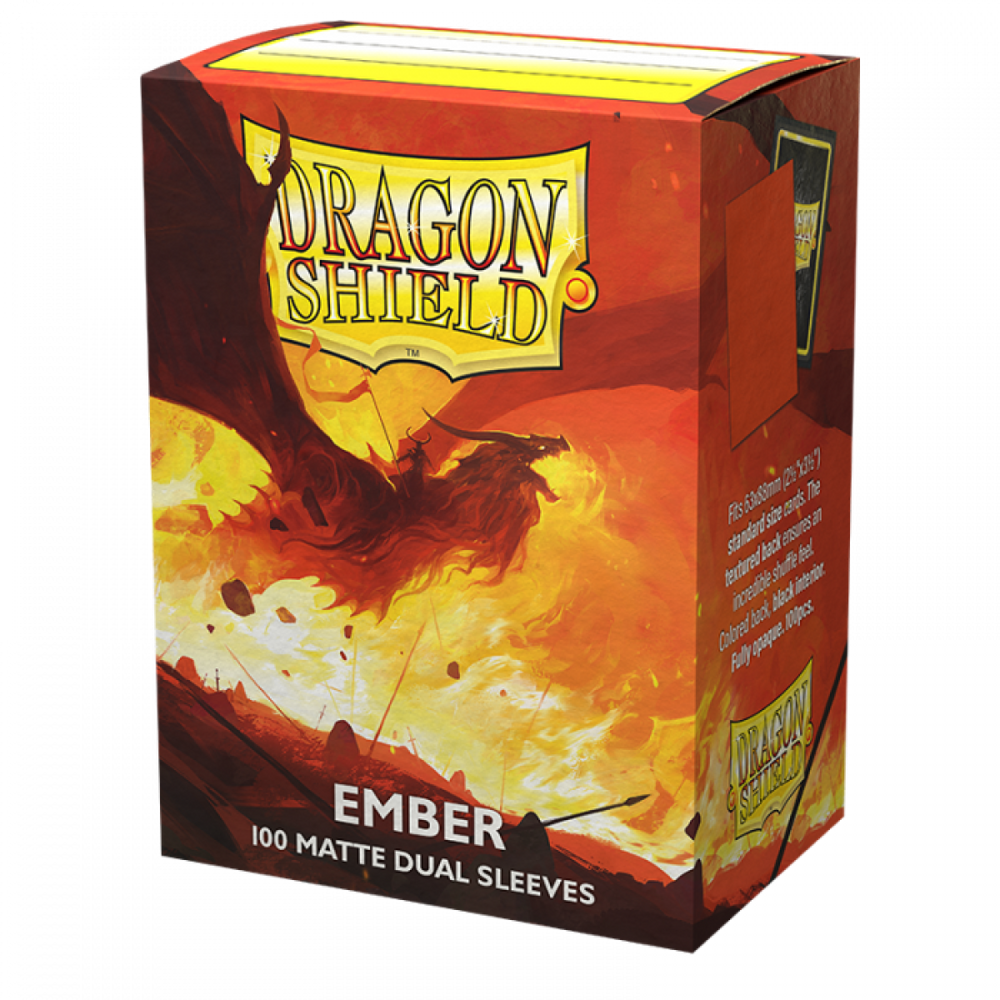 Dragon Shield: Sleeves Matte Dual EMBER (Alaric Revolution Kindler)