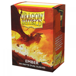Dragon Shield: Sleeves Matte Dual EMBER (Alaric Revolution Kindler)