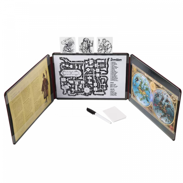 Dragon Shield: Roleplaying Game Masters Screen - Blood Red