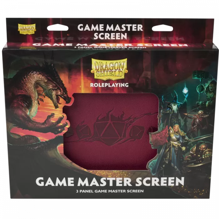 Dragon Shield: Roleplaying Game Masters Screen - Blood Red