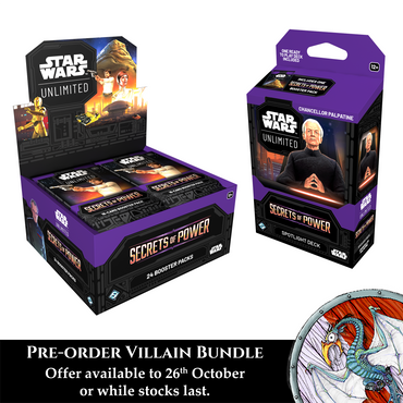 Star Wars Unlimited: Secrets of Power Villain Bundle