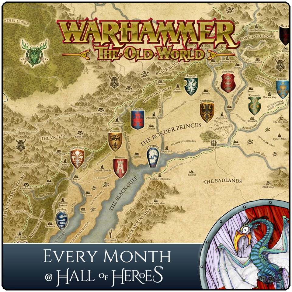 Warhammer The Old World: 2025 Monthly Tournament