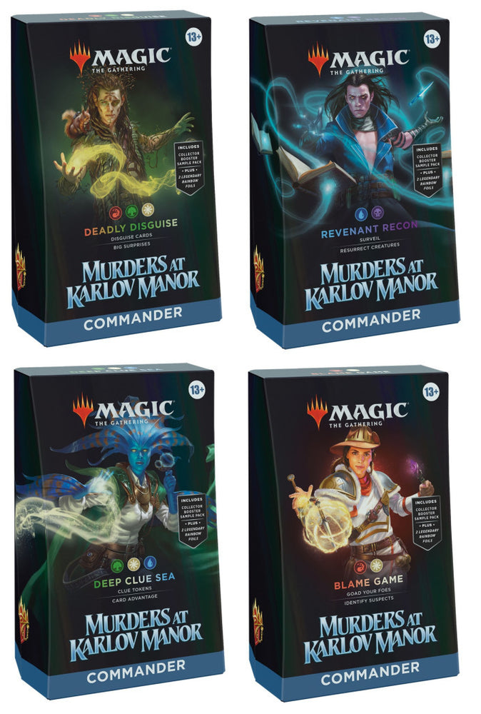 Magic: Murders at Karlov Manor Commander Deck