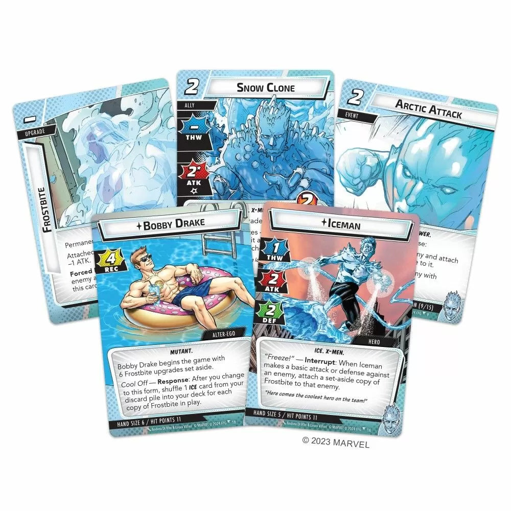 Marvel Champions LCG: Iceman Hero Pack