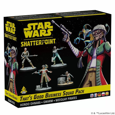 Star Wars Shatterpoint: That's Good Business Hondo Ohnaka Squad Pack