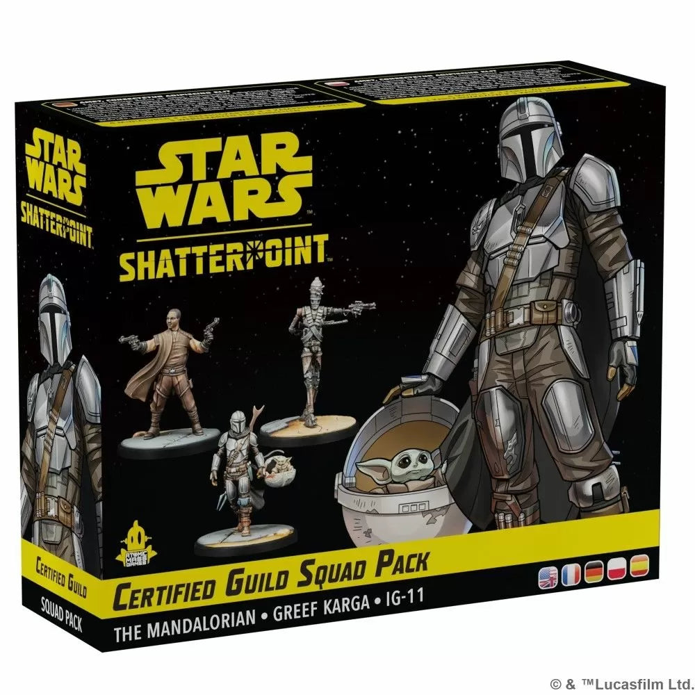 Star Wars Shatterpoint: Certified Guild The Mandarlorian Squad Pack