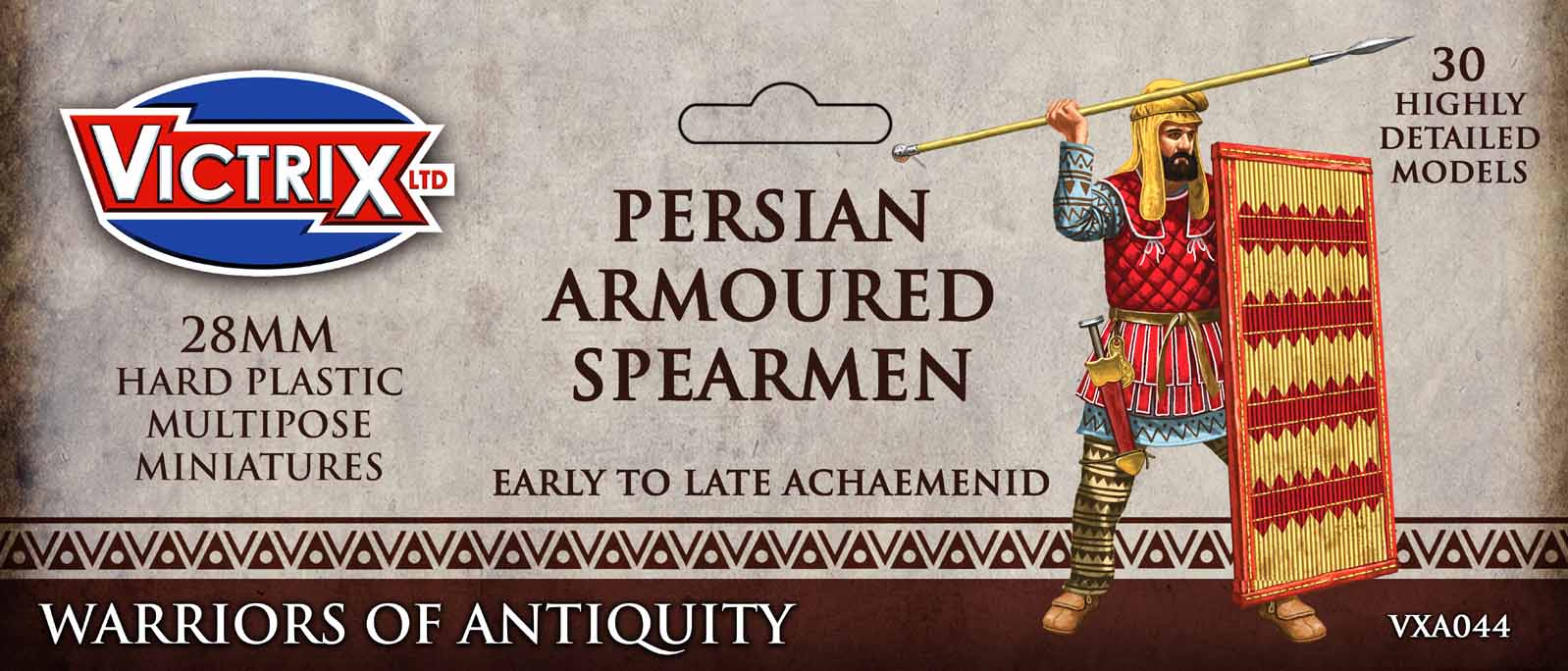 Victrix: Warriors of Antiquity: Persian Armoured Spearmen Early to Late Achaemenid