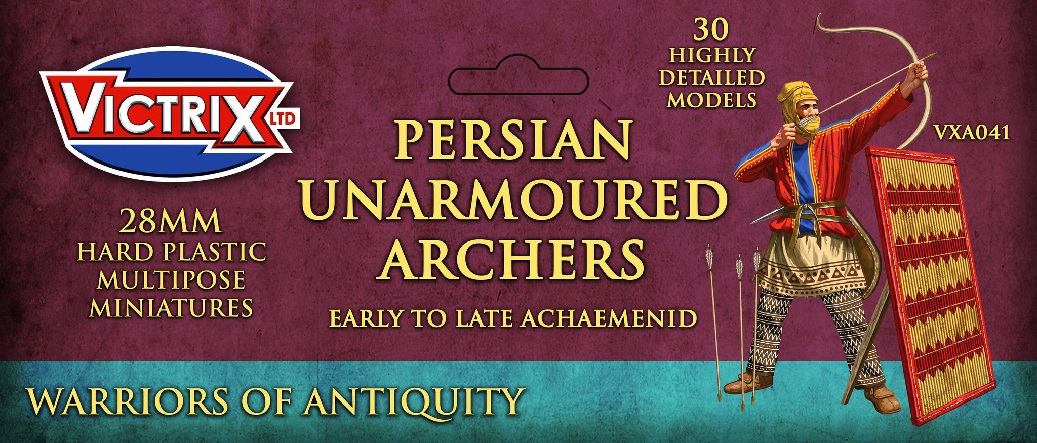 Victrix: Warriors of Antiquity: Persian Unarmoured Archers Early to Late Achaemenid