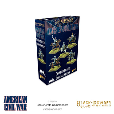 Black Powder Epic Battles: American Civil War Confederate Commanders