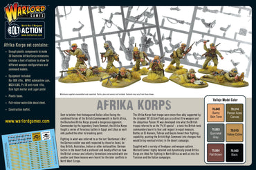 Bolt Action: German Afrika Korps Grenadiers in the Western Desert