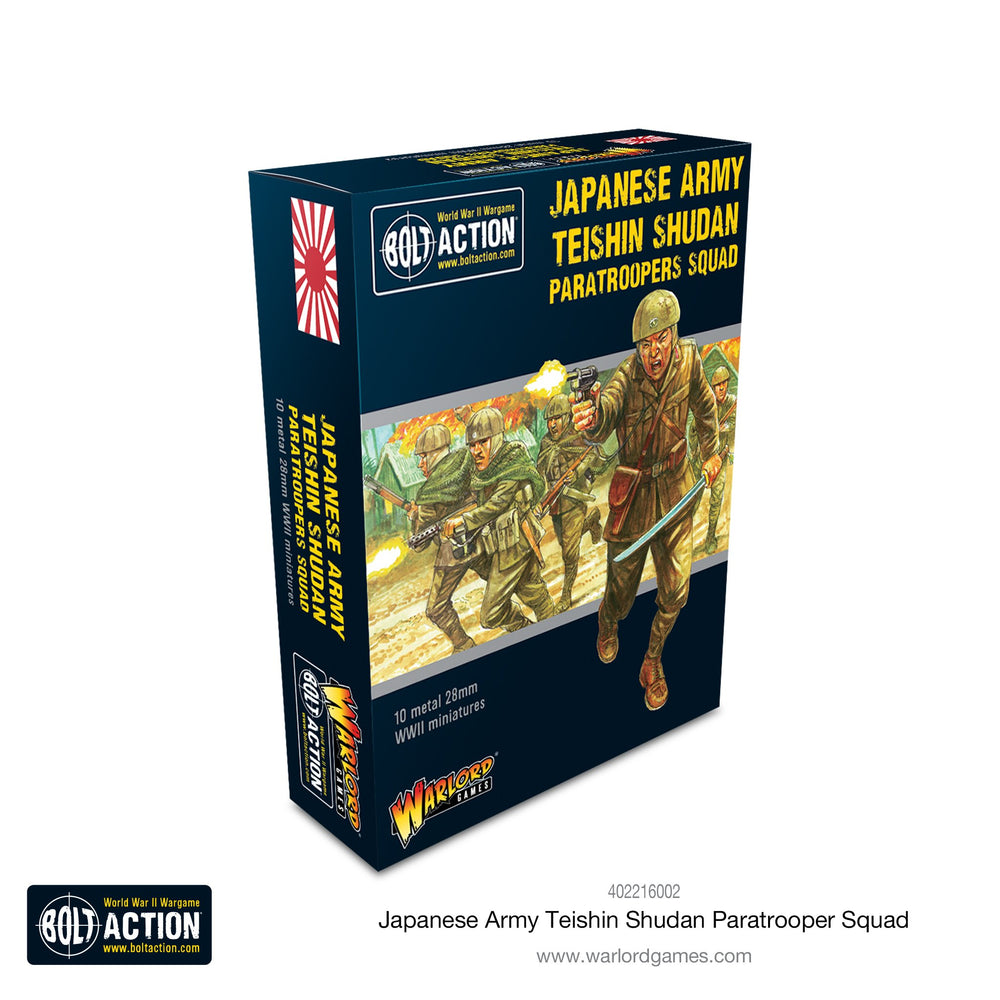 Bolt Action: Japanese Army Teishin Shudan Parratrooper Squad