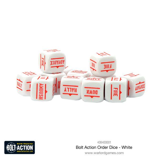 Bolt Action: Orders Dice