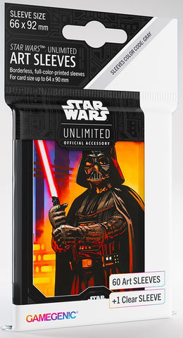 Gamegenic: Star Wars Unlimited: Art Sleeves Darth Vader