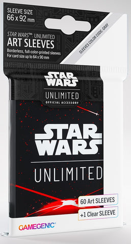 Gamegenic: Star Wars Unlimited: Art Sleeves RED