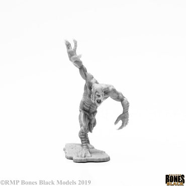 Reaper Miniatures: Bones Black: Moor Troll