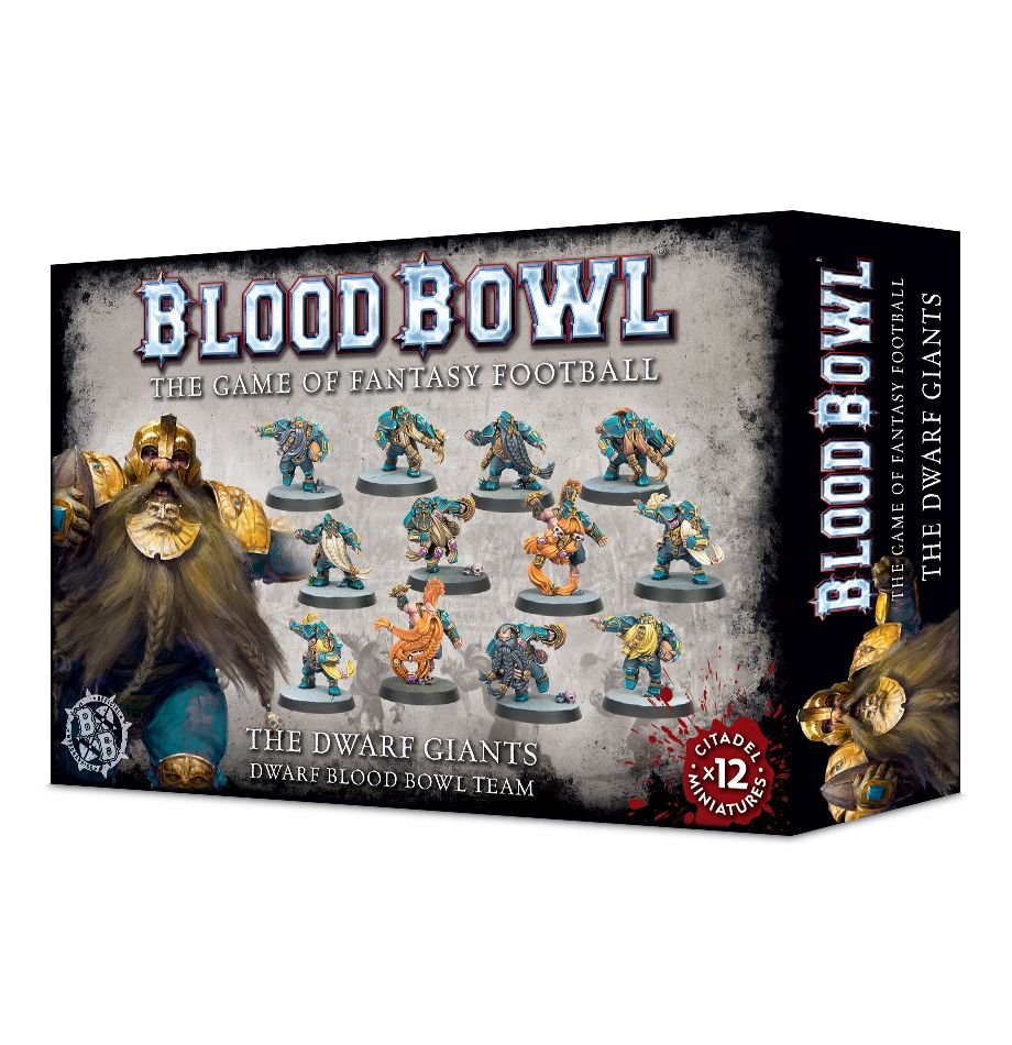 Blood Bowl: Dwarf Giants Dwarf Team
