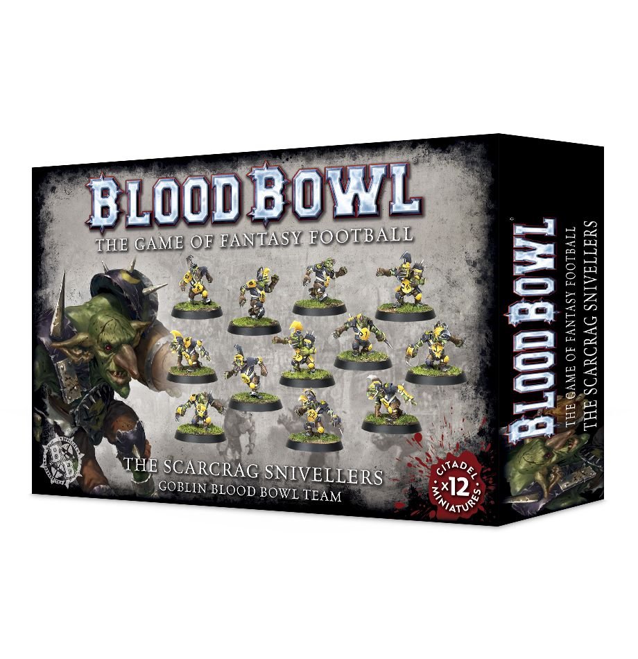 Blood Bowl: Scarcrag Snivellers Goblin Team