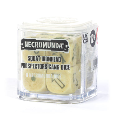 Necromunda: Squat Ironhead Prospectors Gang Dice (Obsolete)