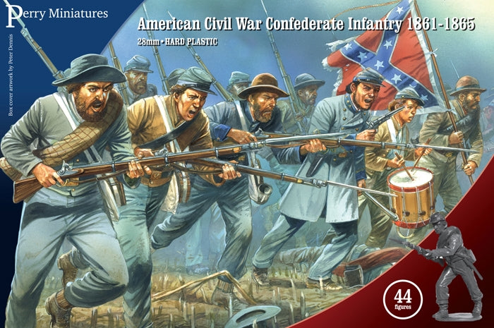 Perry Miniatures: American Civil War Confederate Infantry 1861-1865