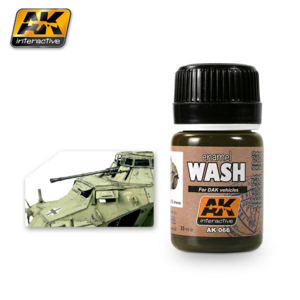 Ak-Interactive: (Weathering) Wash For Afrika Korps Vehicles