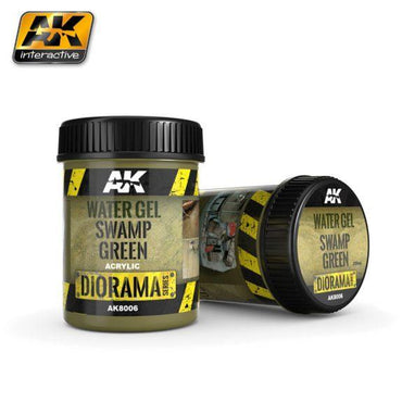 Ak-Interactive: (Texture) Water Gel Swamp Green Effects - 250Ml (Acrylic)