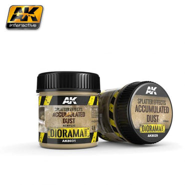 Ak-Interactive: (Texture) Splatter Effects Accumulated Dust - 100Ml (Acrylic)