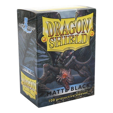 Dragon Shield Sleeves STD Matte BLACK (100)