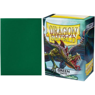 Dragon Shield Sleeves STD Matte Green (100)