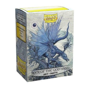 Dragon Shield Sleeve Matte Art - Seer of the God Hand
