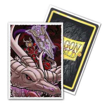 Dragon Shield Sleeve Matte Art - Lane Thunderhoof Portrait