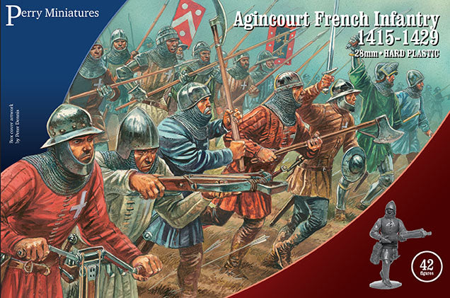 Perry Miniatures: Agincourt French Infantry 1415 - 1429